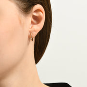 Omnia Line Diamond Earrings
