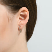 Omnia Base Diamond Earrings