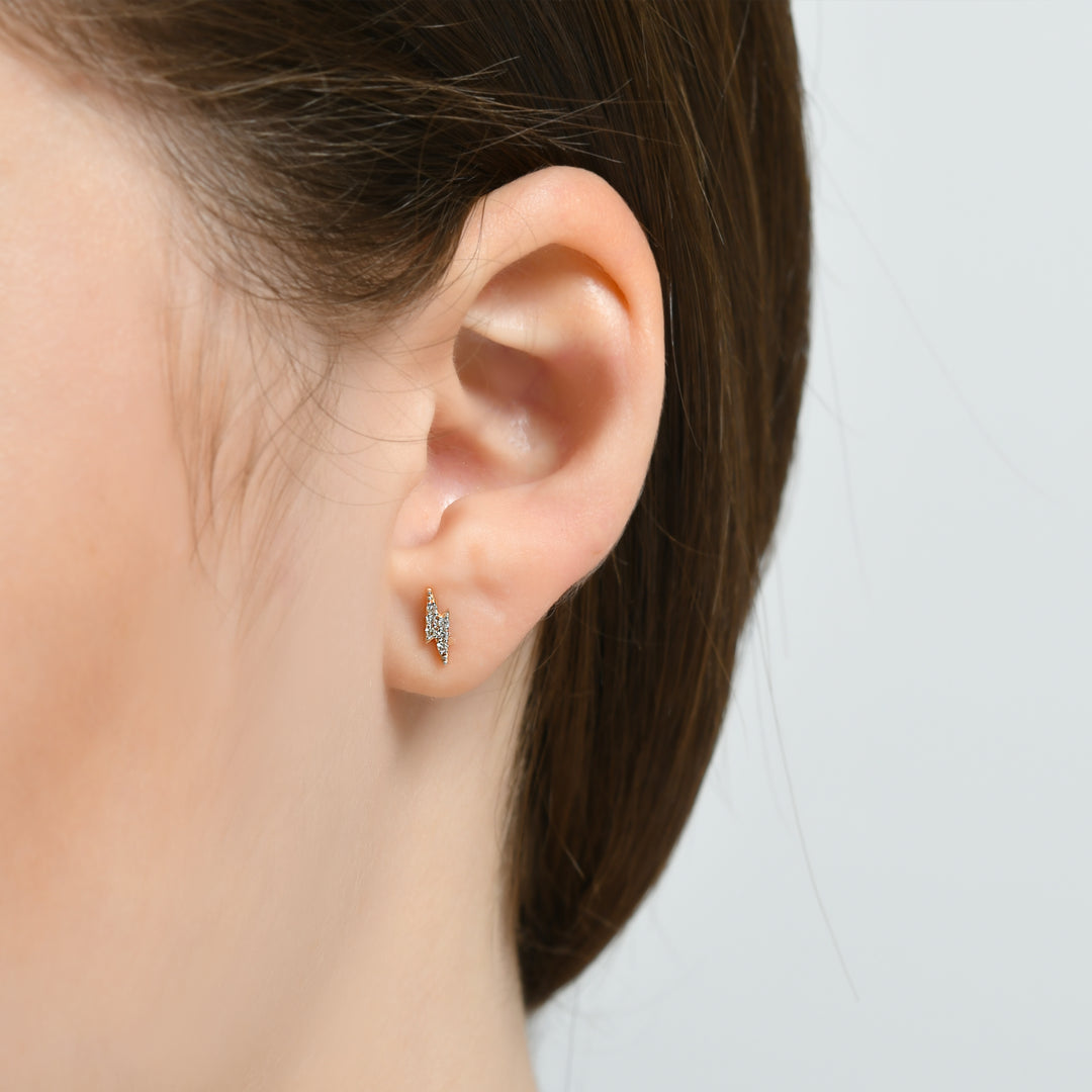 Omnia Bolt Diamond Earrings