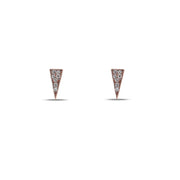 Omnia Edge Diamond Earrings