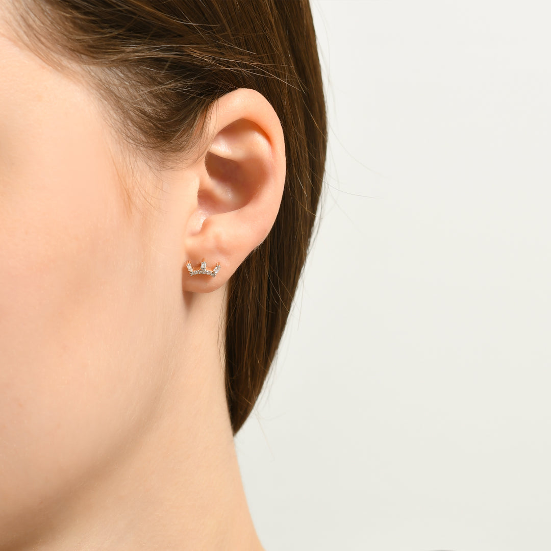 Omnia Rise Diamond Earrings