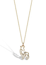 Load image into Gallery viewer, Omnia Giraffe Diamond Necklace