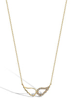Load image into Gallery viewer, Omnia Wing Diamond Necklace
