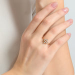 Load image into Gallery viewer, Omnia Axis Diamond Ring