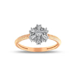 Load image into Gallery viewer, 0.26 CT ROSE BAGUETTE DIAMOND RING
