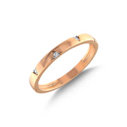 Omnia Line Diamond Ring