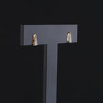 Load and play video in Gallery viewer, Omnia Edge Diamond Earrings