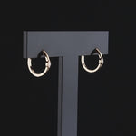 Load and play video in Gallery viewer, Omnia Line Diamond Earrings